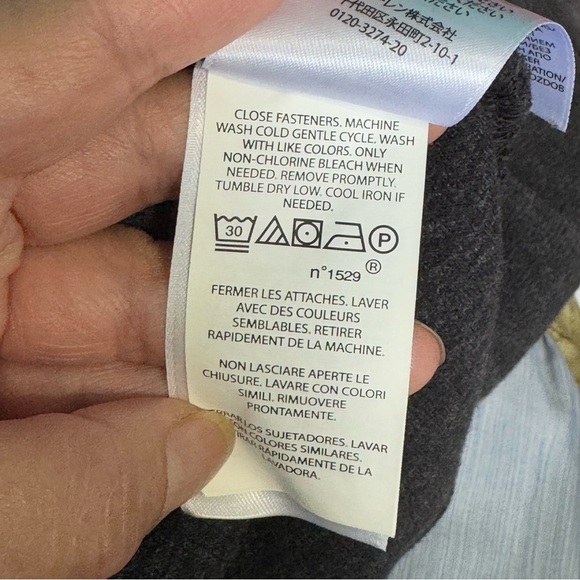 Polo Ralph Lauren Charcoal Knit Quarter Zip collared Sweater 2XL GuC - Picture 10 of 11